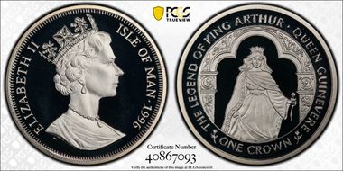 1996 Crown Queen Guinevere/Ag KM-680a PR68DCAM