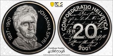 2001 B 20 Fr Spyri PR69DCAM