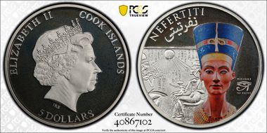 2013 $5 Nefertiti PR69DCAM