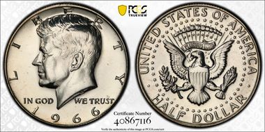 1966 50C FS-901, No "FG" SP66