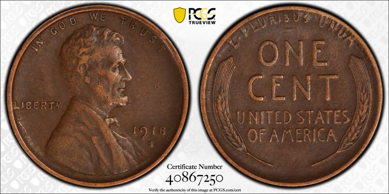 Cert 40867250 - Coin Image