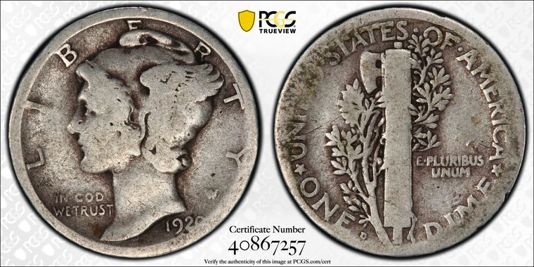 Cert 40867257 - Coin Image