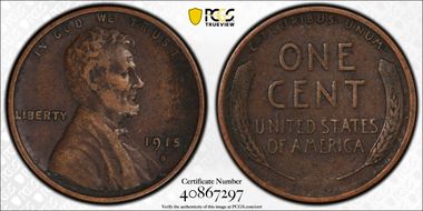 1915-S 1C VF30BN