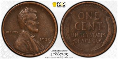 1920-S 1C VF35BN