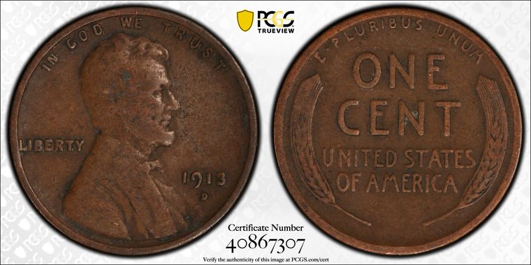 Cert 40867307 - Coin Image