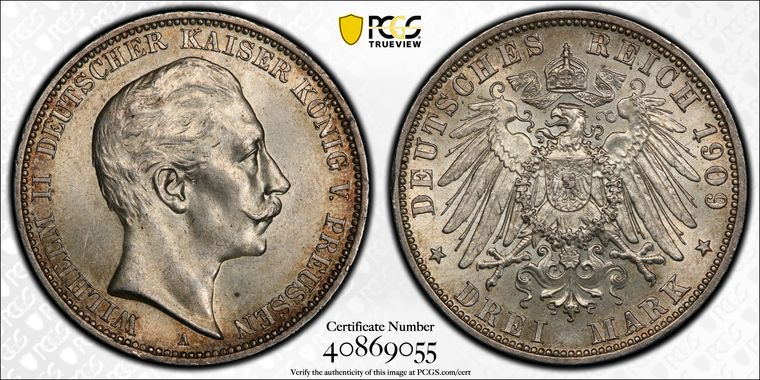 Cert 40869055 - Coin Image