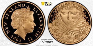 2003 $10 Frodo PR69DCAM