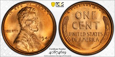 1941 1C MS67RD