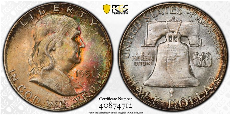 Cert 40874712 - Coin Image