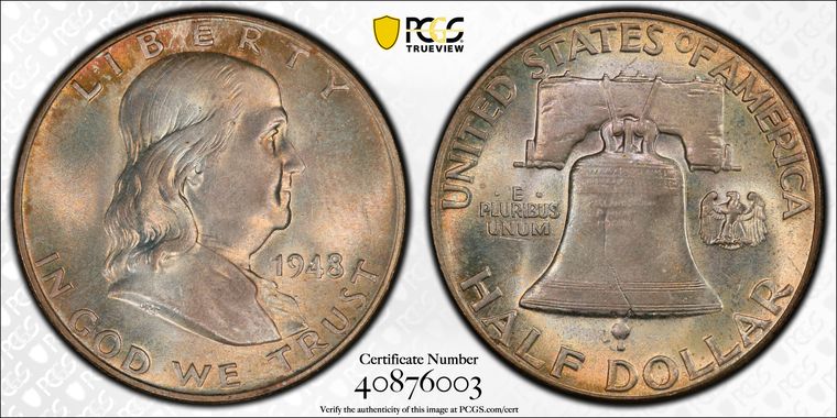 Cert 40876003 - Coin Image