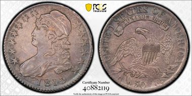 1813 50C 50C/UNI AU53