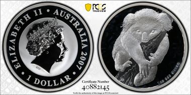 2007-P $1 Koala Ag SP69