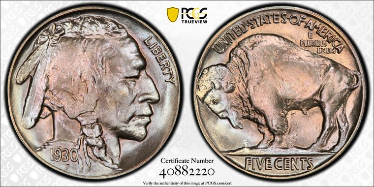 Cert 40882220 - Coin Image