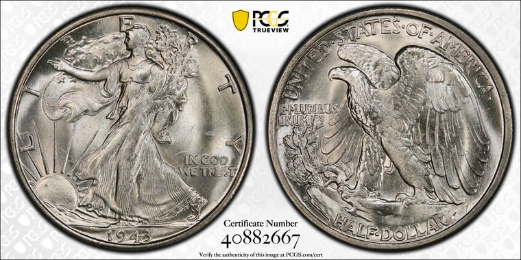 Cert 40882667 - Coin Image