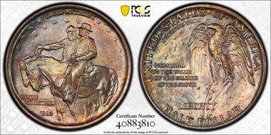 1925 50C Stone Mountain MS67