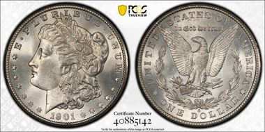 1901-S $1 MS65+