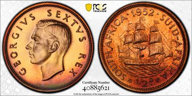 1952 1/2D KM-33 PR66RB