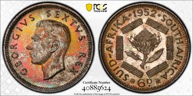 1952 6D KM-36.2  Ag PR66