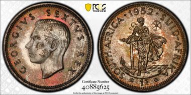 1952 Shil KM-37.2  Ag PR67