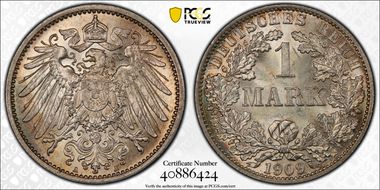 1909-A Mark J-17 MS66