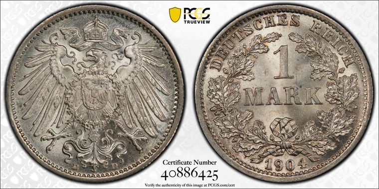 Cert 40886425 - Coin Image