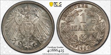 1904-D Mark J-17 MS66