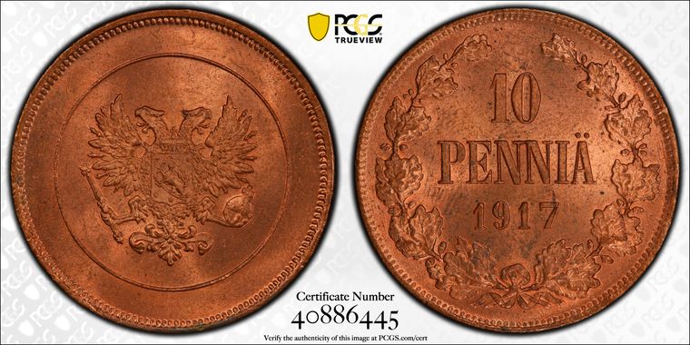 Cert 40886445 - Coin Image