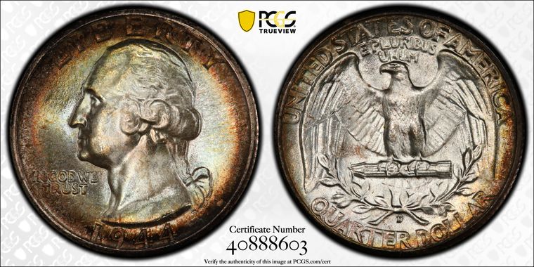 Cert 40888603 - Coin Image