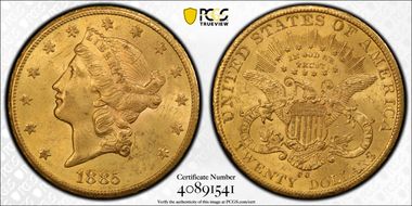 1885-CC $20 MS62