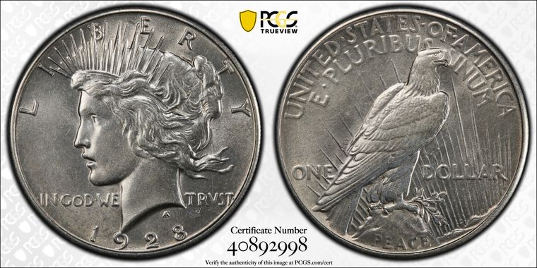 Cert 40892998 - Coin Image