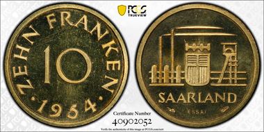 1954 P10 Fr KM-E1 Essai SP66