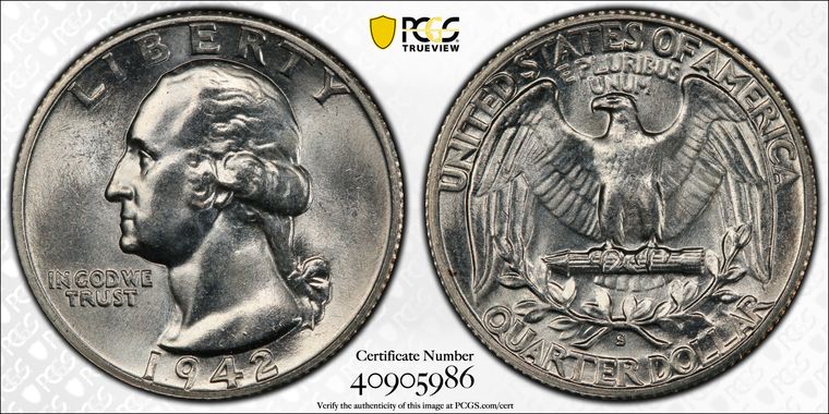 Cert 40905986 - Coin Image