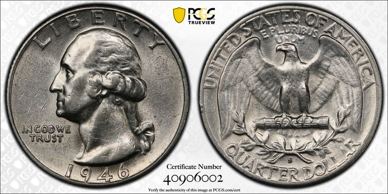 Cert 40906002 - Coin Image