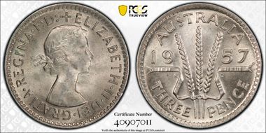 1957(m) 3D MS65