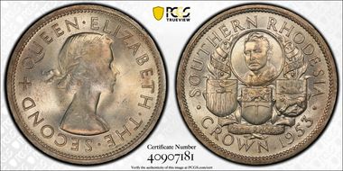 1953 Crown KM-27 Ag MS64