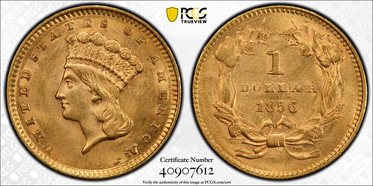 Cert 40907612 - Coin Image