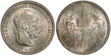 1893-KB Korona KM-484 Ag MS64