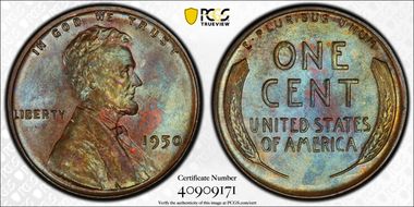 1950 1C MS65BN