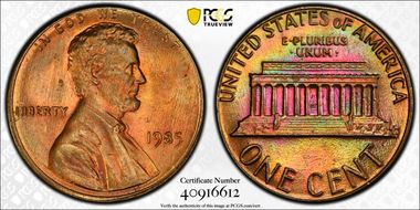 1985 1C MS65RB