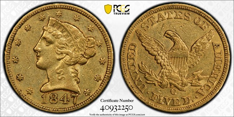 Cert 40932250 - Coin Image