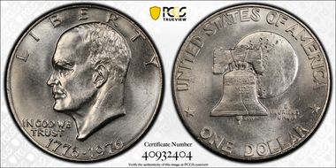 1976 $1 Type 1 MS65