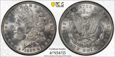 1888 $1 MS65