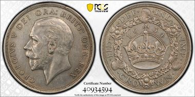 1934 Crown S-4036 AU50