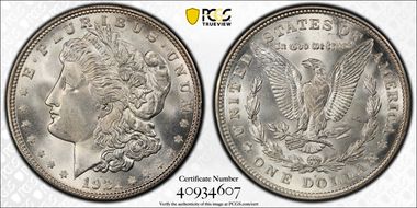 1921-D $1 MS66