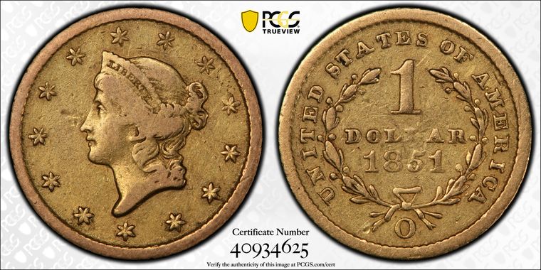 Cert 40934625 - Coin Image