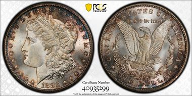 1883-CC $1 MS65+