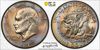 1977-D $1 MS66
