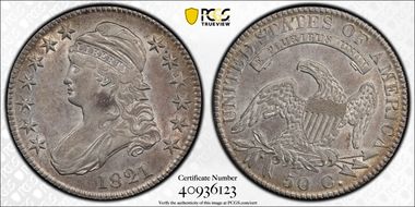 1821 50C O-101a AU50