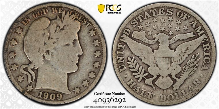 Cert 40936292 - Coin Image