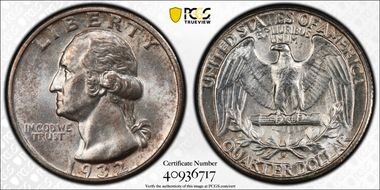 1932-S 25C MS64